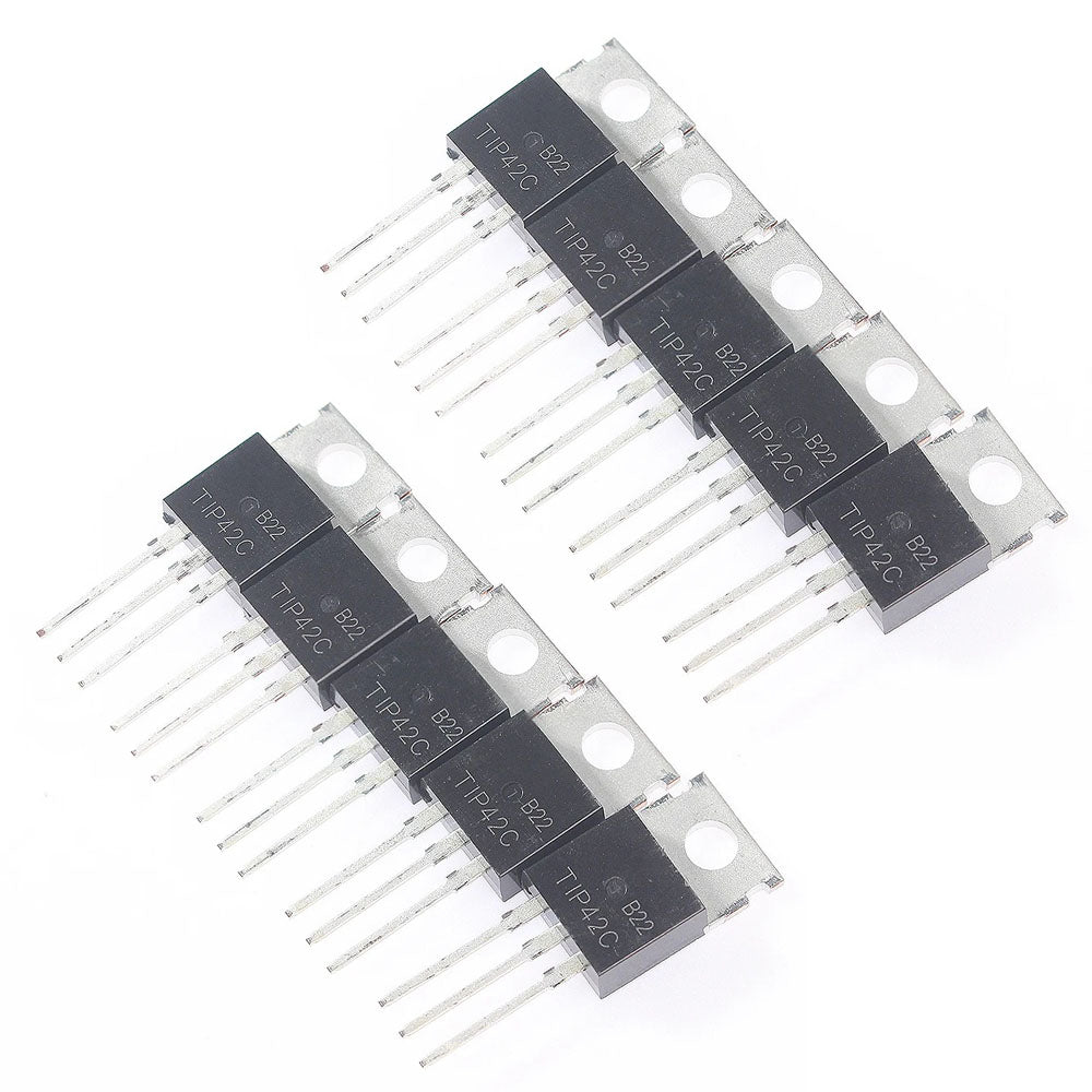 Pack X10 Transistor Npn Tip41c Tip42c - conexion digital