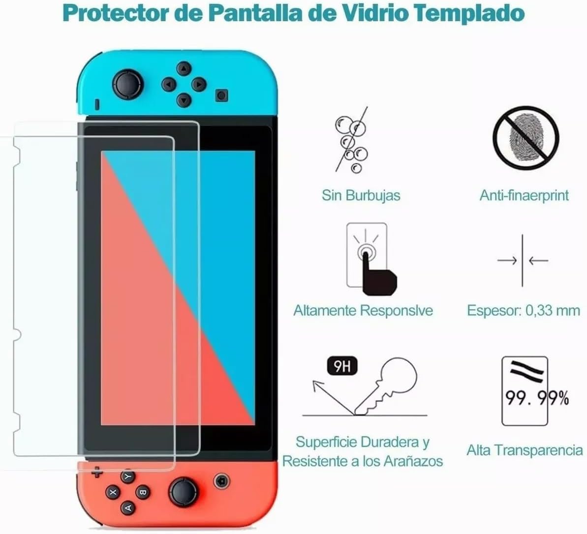 Estuche Protector Compatible Nintendo Switch Mas Accesorios - conexion digital