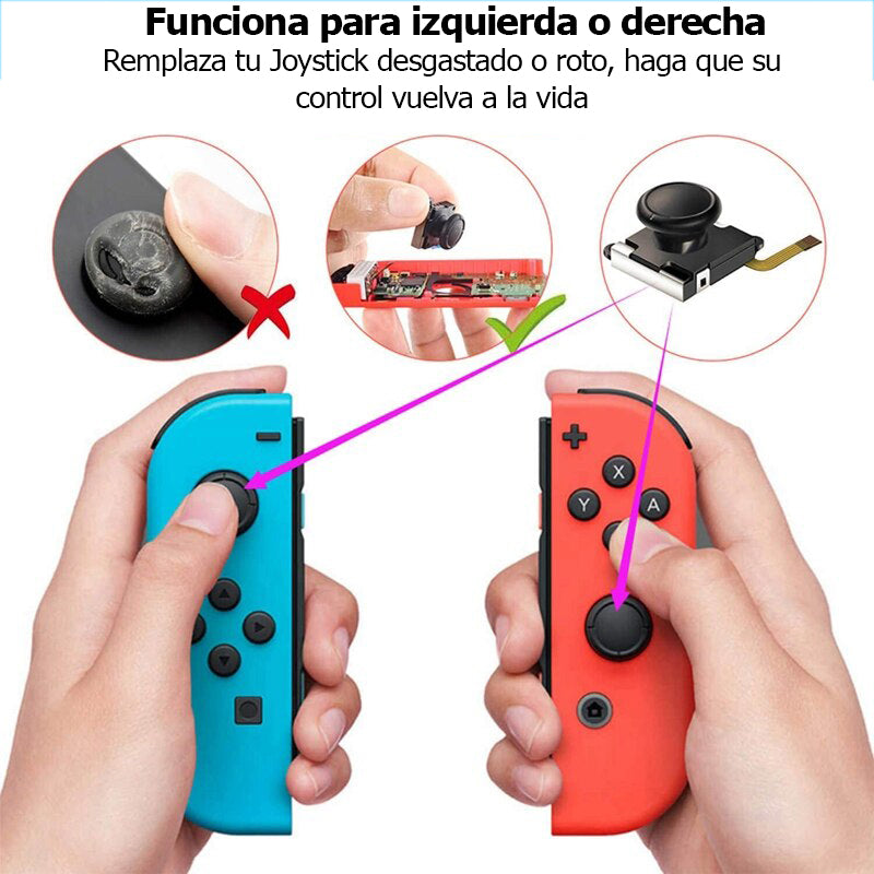 Kit Full Repuesto Joycon Compatible Con Nintendo Switch