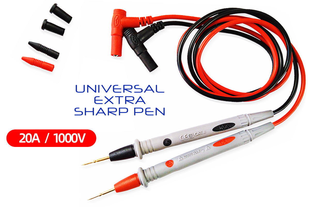 Punta Para Tester Multimetro 1000v 10amp - conexion digital