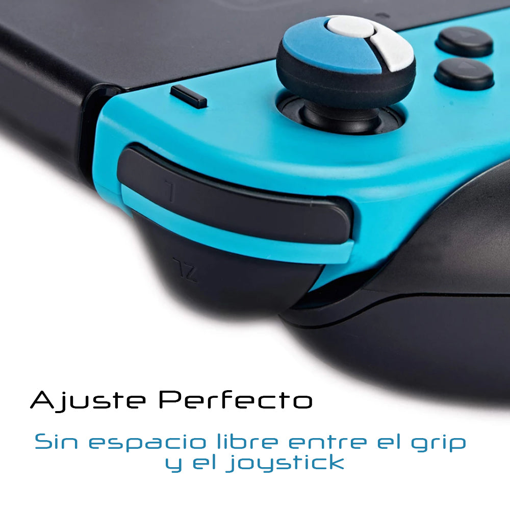 X4 Protectores Joycon Thumb Grips Silicon Nintendo Switch - conexion digital