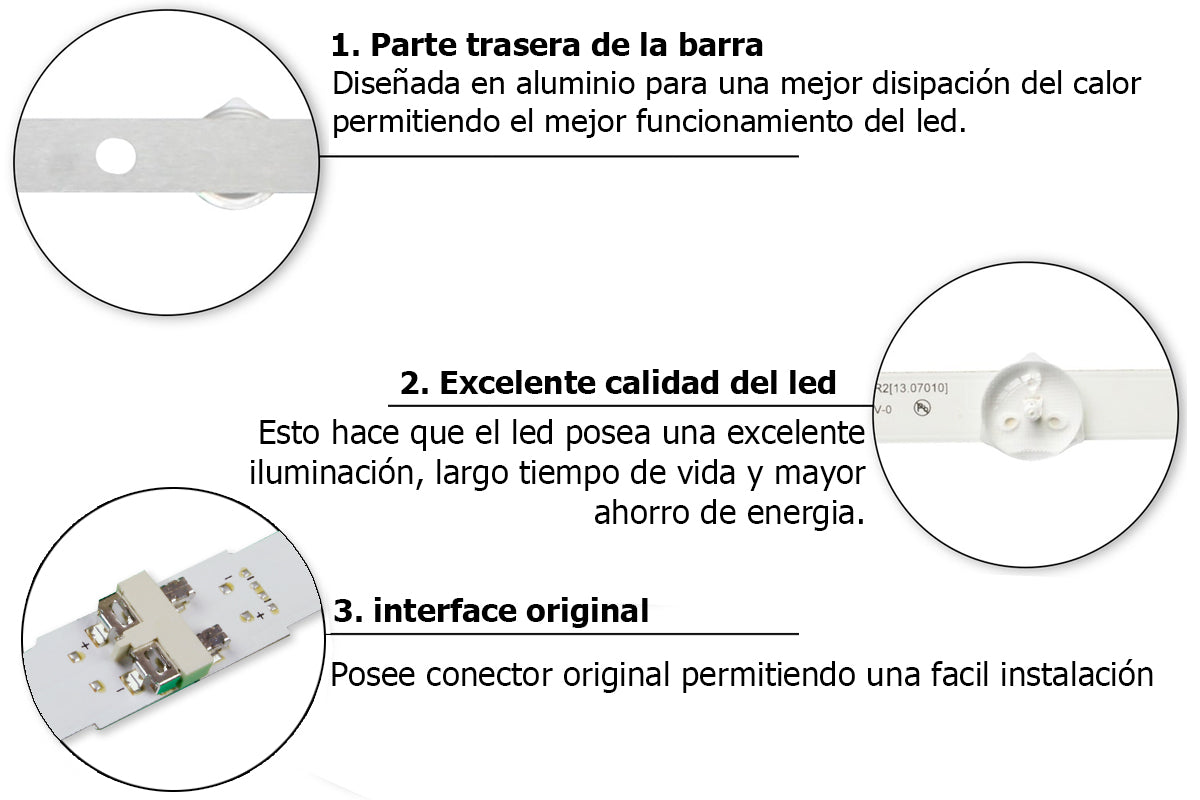Kit Un46h5303agxzs Un46h6203agxzs Kit Led Samsung - conexion digital