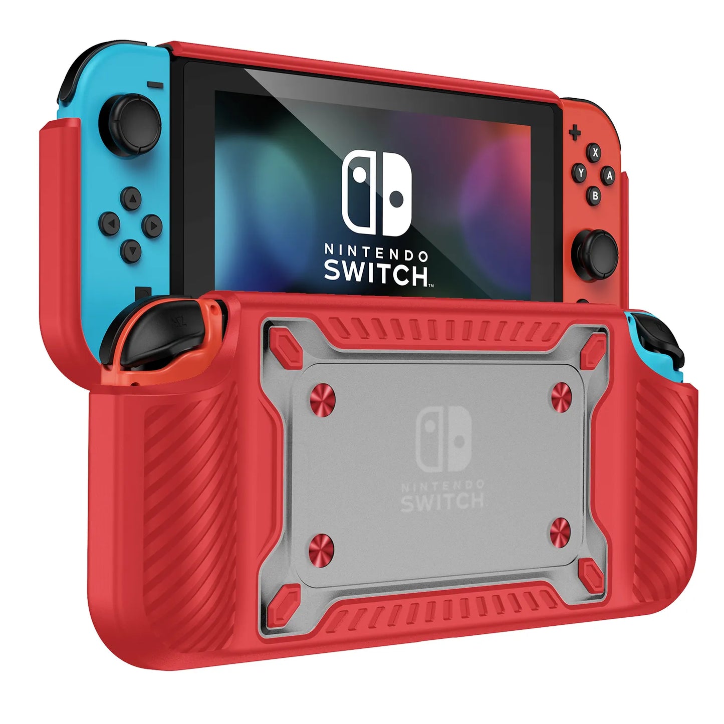 Carcasa Funda Protectora Nintendo Switch Oled Silicona - conexion digital