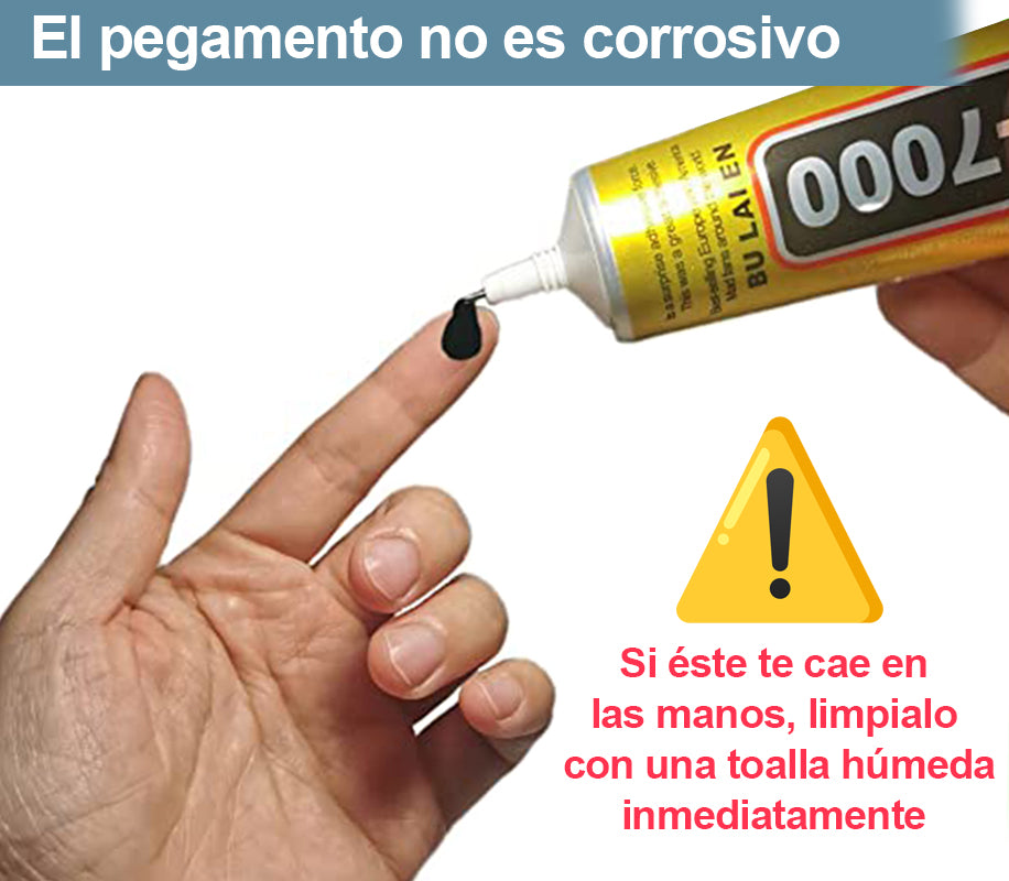 Pegamento T-7000 (50ml) Para Táctiles Y Pantallas - conexion digital