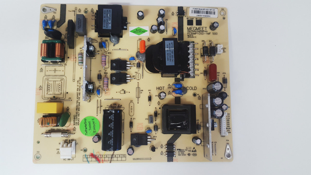 Tarjeta fuente de poder led-49gpe6300i