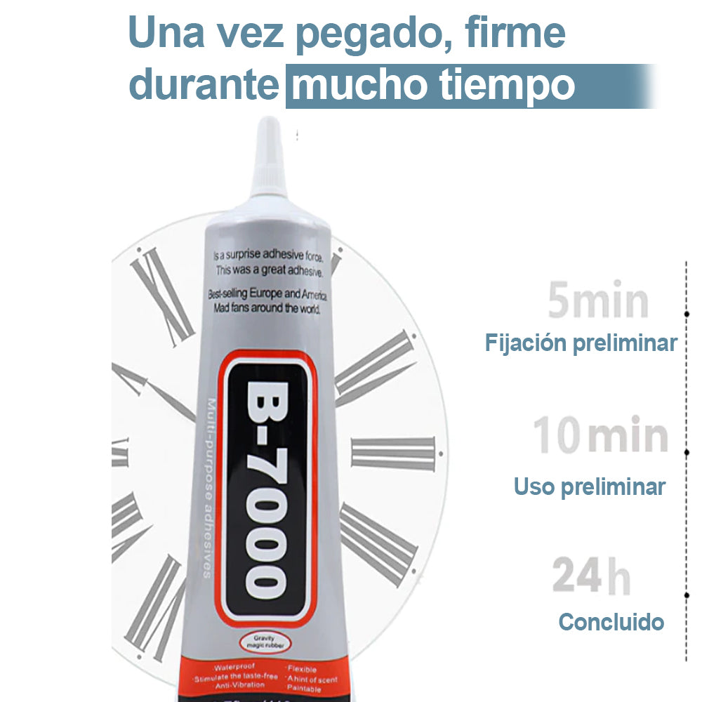 Pegamento B-7000 (110ml) Para Táctiles Y Pantallas - conexion digital