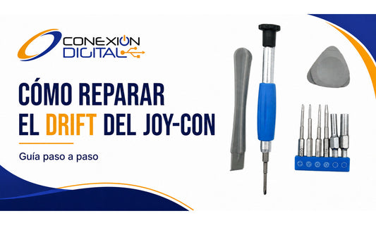 Cómo reparar el drift de un Joy-Con: cambio de joystick paso a paso