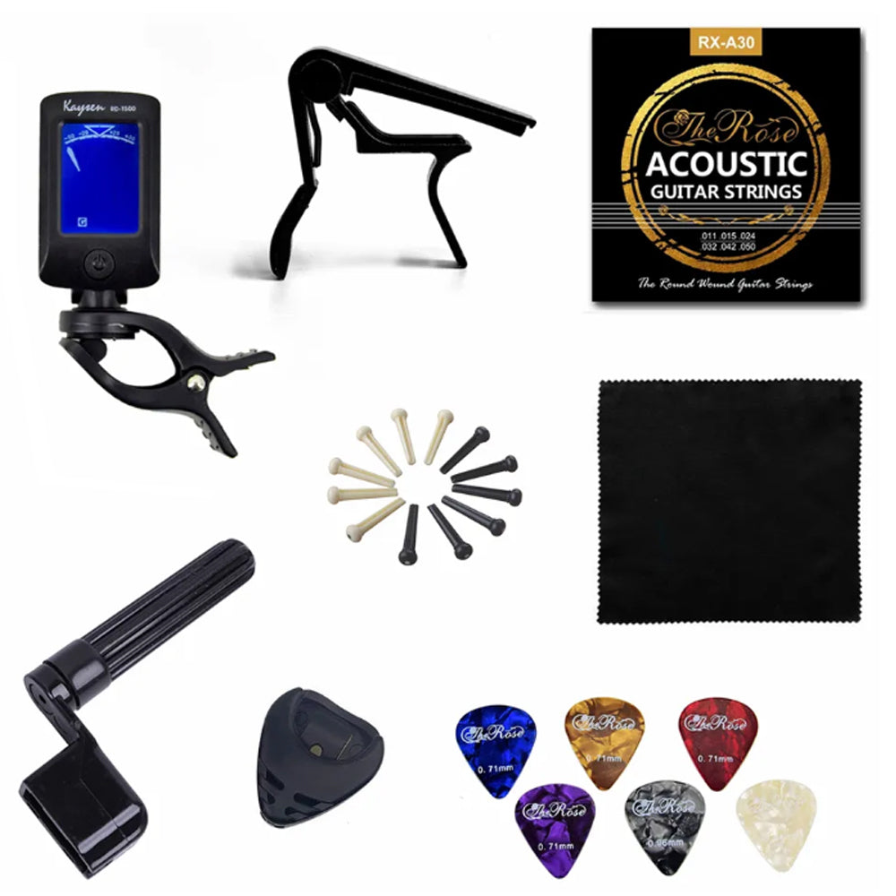 kit para guitarra 23 en 1 - conexion digital