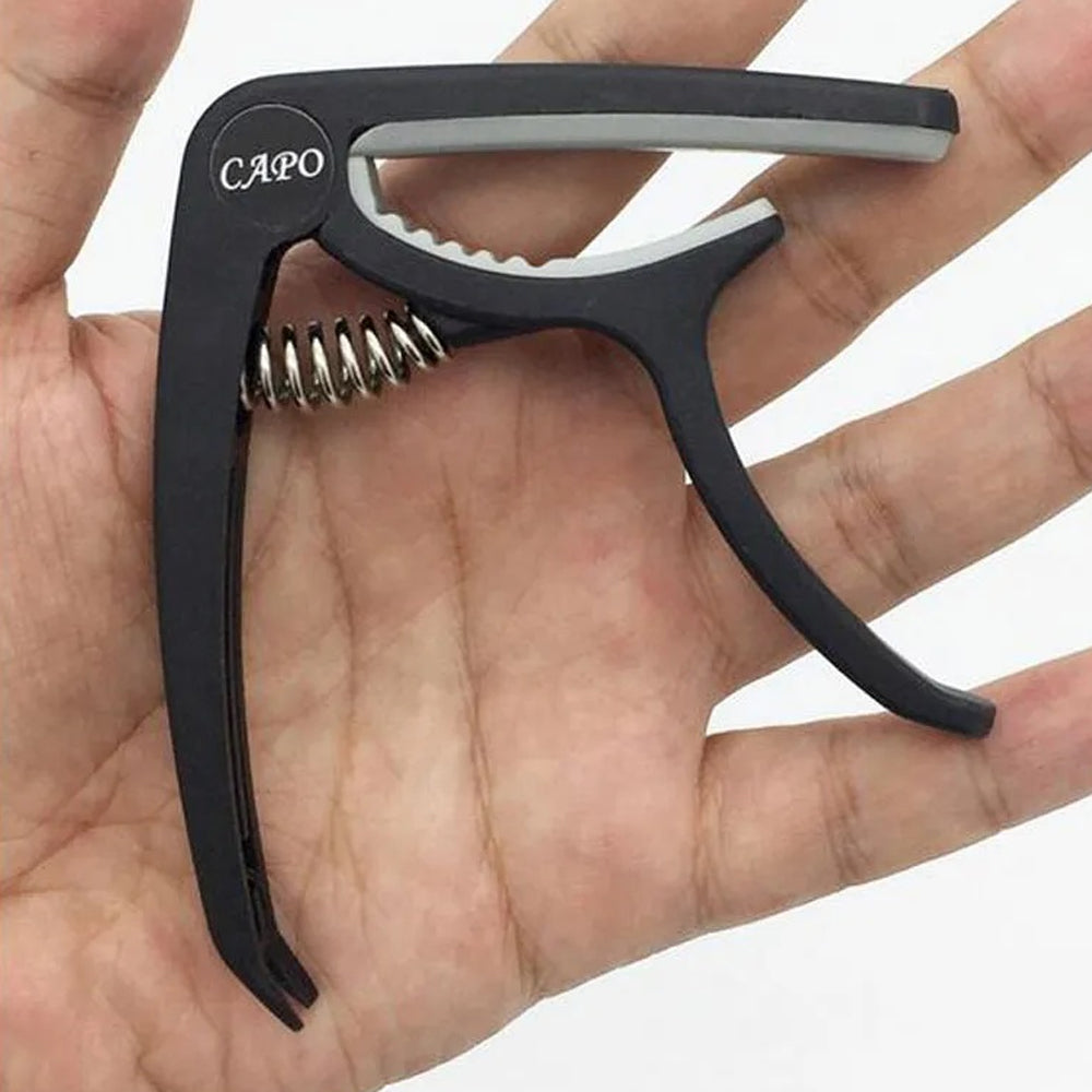 Cejilla, Capo Para Guitarra Acústica Con Estuche