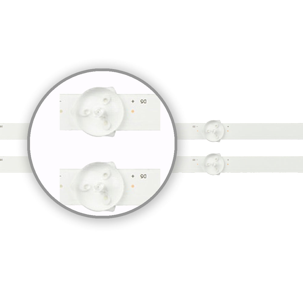 Kit Led Para Tv Kioto 55sm2730 Smart Nuevo - conexion digital