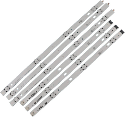 Kit Led Para Tv LG 43lj5500 / 43uj6300 / 43lh5700 - conexion digital