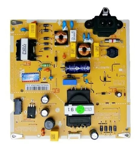 Tarjeta fuente de poder  tv 43lm6300psb - conexion digital