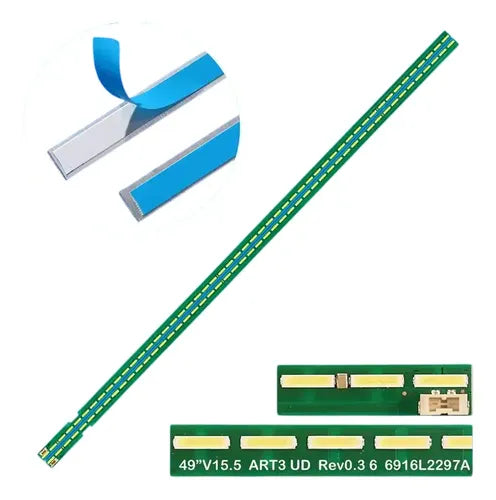 Kit LED LG 49LF5400 49LF5410 49LF5900 - conexion digital