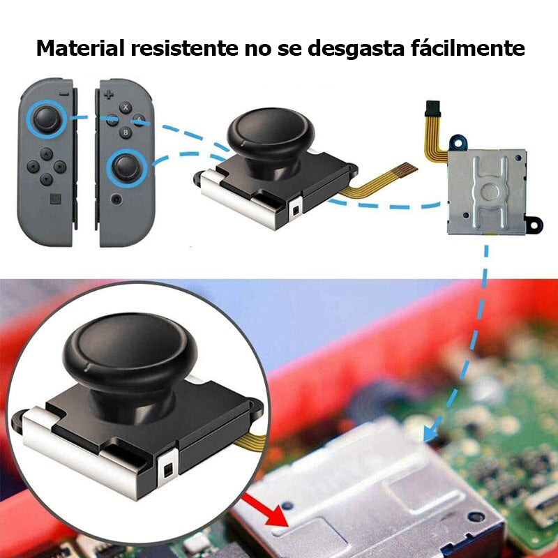 Kit Full Repuesto Joycon Compatible Con Nintendo Switch