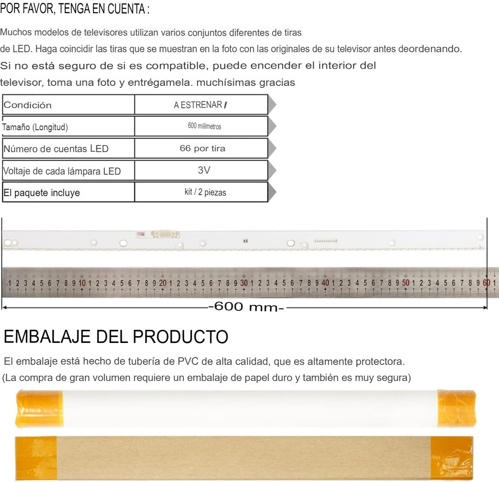 Kit Led Compatible Samsung Un55mu6500g Nuevo - conexion digital