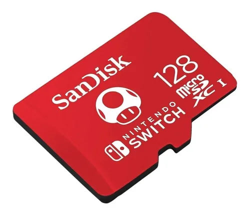 Memoria Micro Sd, Sandisk 128gb Para Nintendo Switch - conexion digital