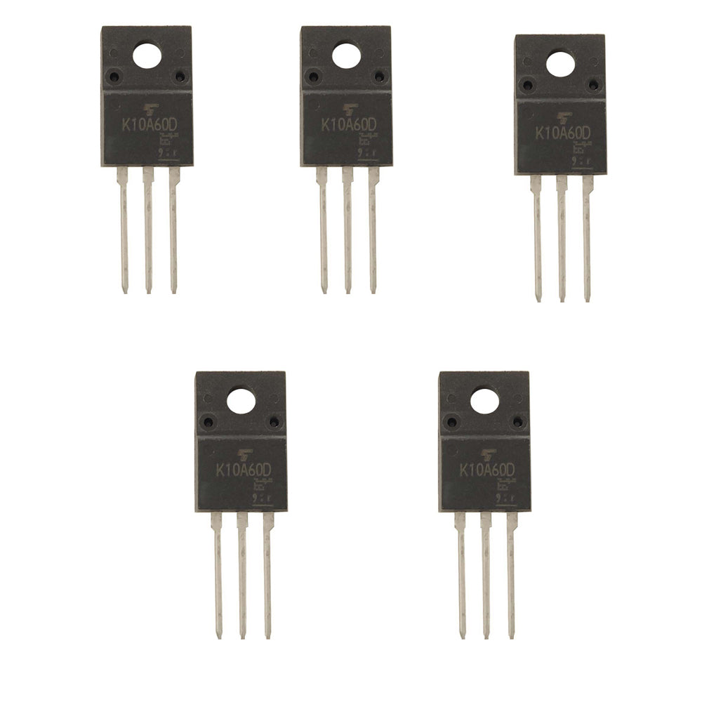 Pack X5 Transistor K10a60d