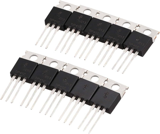 Pack X10 Transistor Npn Tip41c Tip42c - conexion digital