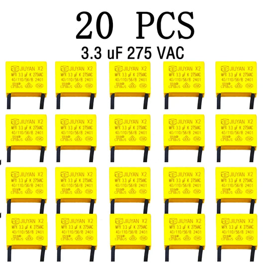 Pack X20 Condensador Para Apagador Inteligente 3.3uf 220v