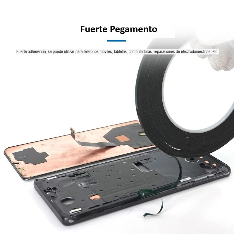 Cinta Doble Contacto Pantallas Sin Marco Tv Tablet Teléfonos - conexion digital
