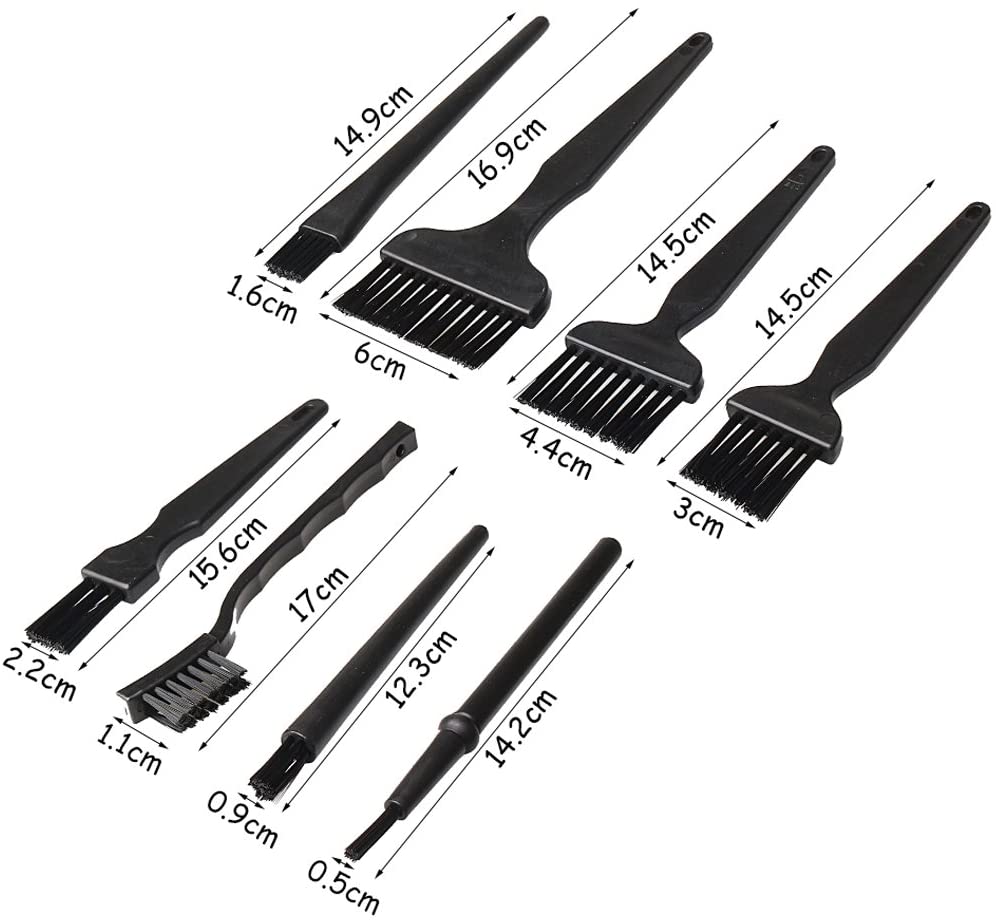 Pack X4 Brochas Antiestáticas - conexion digital