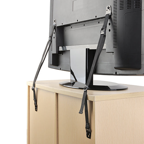 Pack X2 Correas De Seguridad Para Tv Y Muebles. - conexion digital