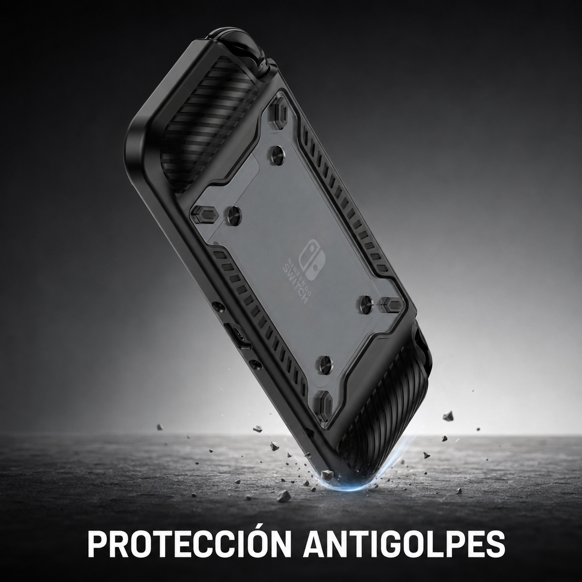 Carcasa Funda Protectora Nintendo Switch Oled Silicona - conexion digital