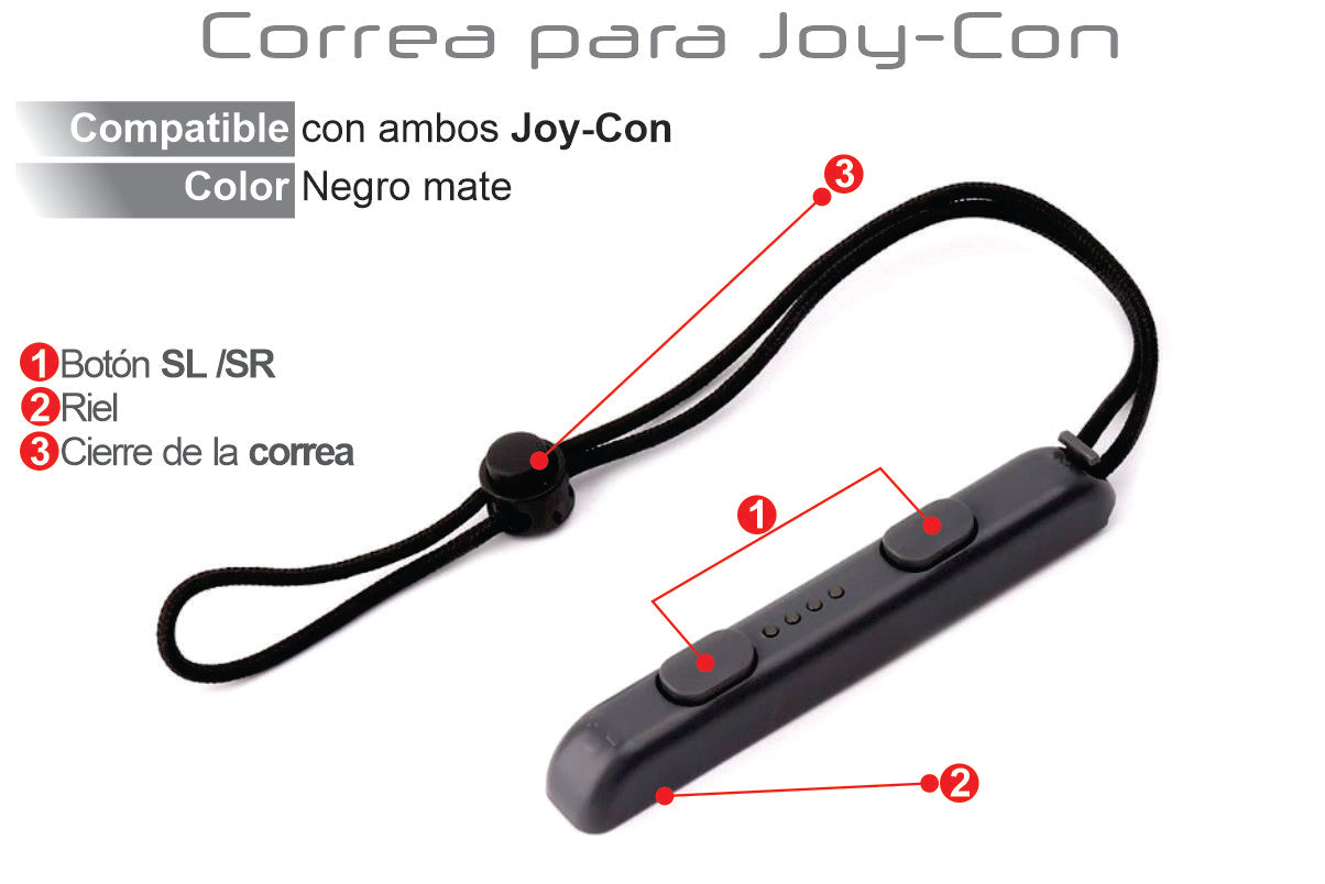 Par Joy-con Strap Correa Para Joy-con Nintendo Switch - conexion digital