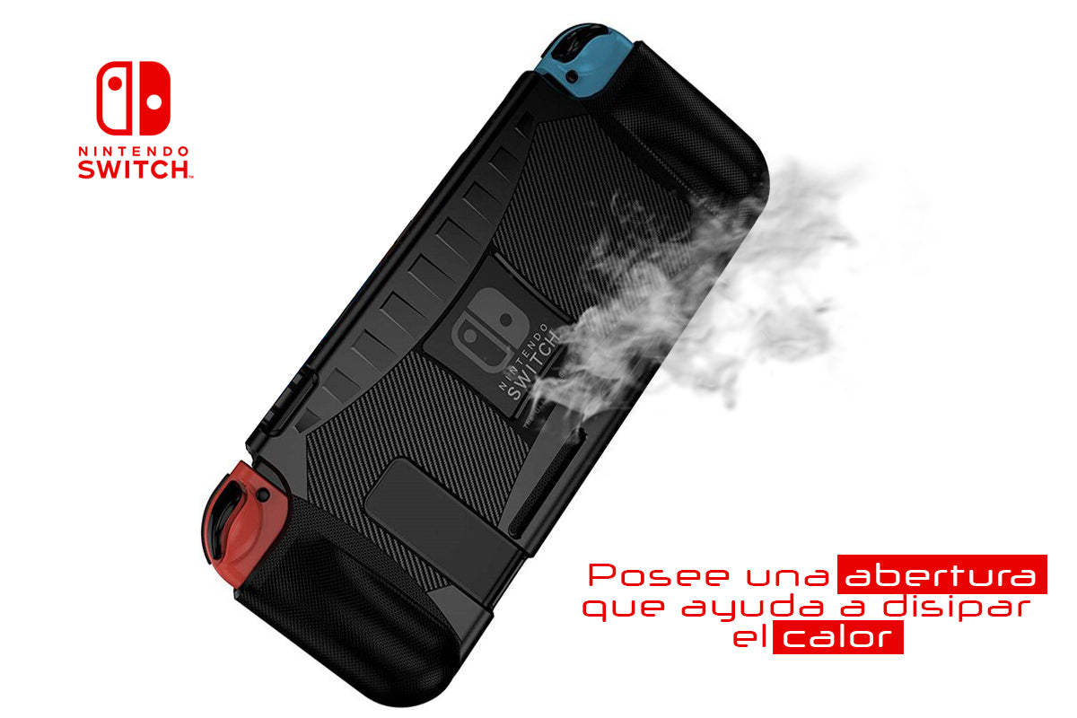 Carcasa Funda Protectora Nintendo Switch Silicona - conexion digital