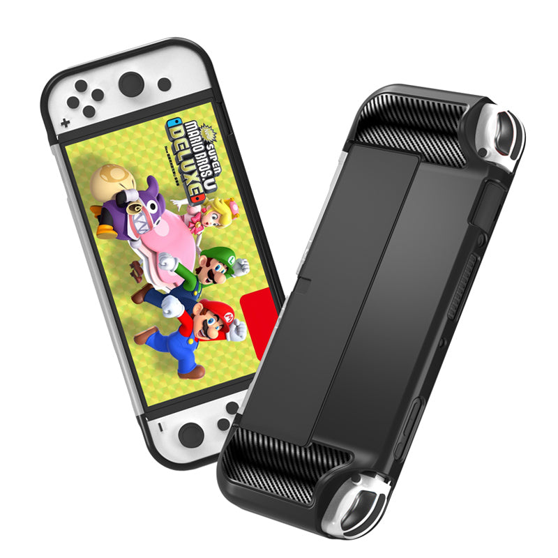 Carcasa Funda Protectora Nintendo Switch Oled Silicona - conexion digital