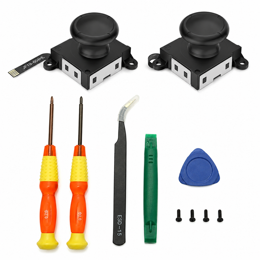 Kit 2 Joystick Hall Effect para Nintendo Switch OLED y Lite - conexion digital