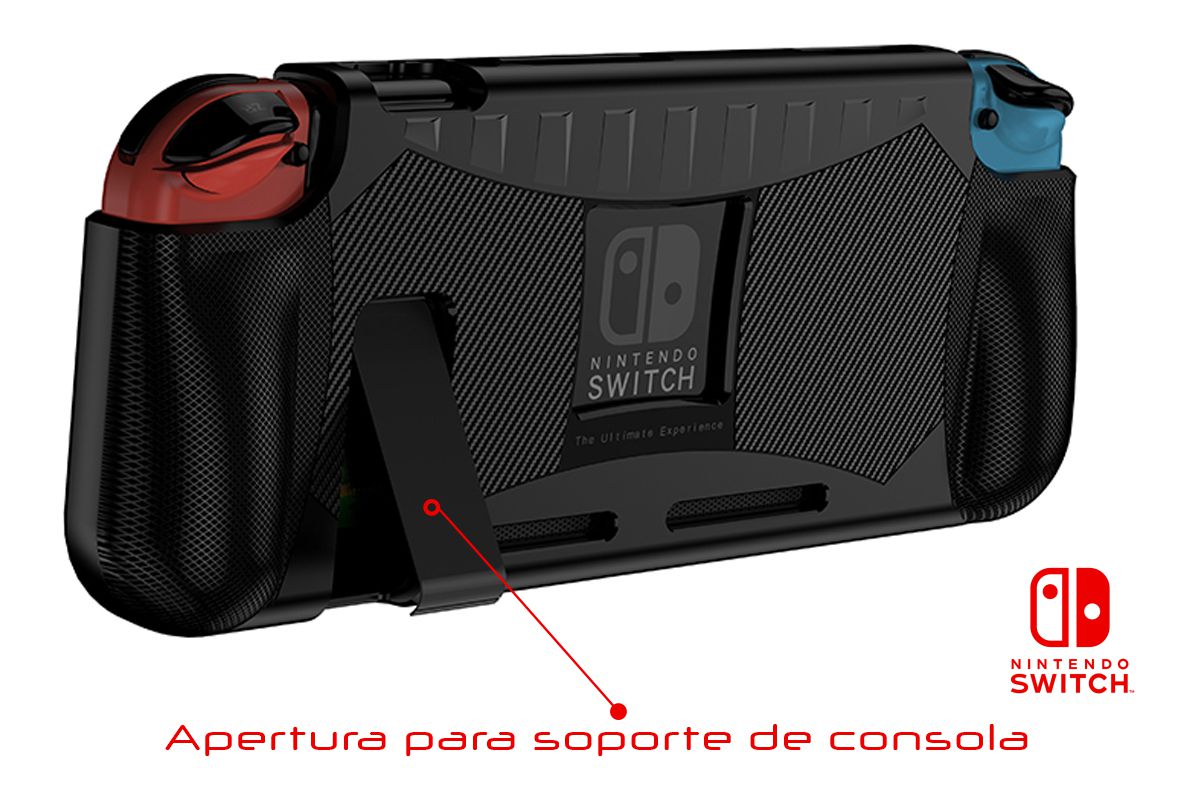 Carcasa Funda Protectora Nintendo Switch Silicona - conexion digital