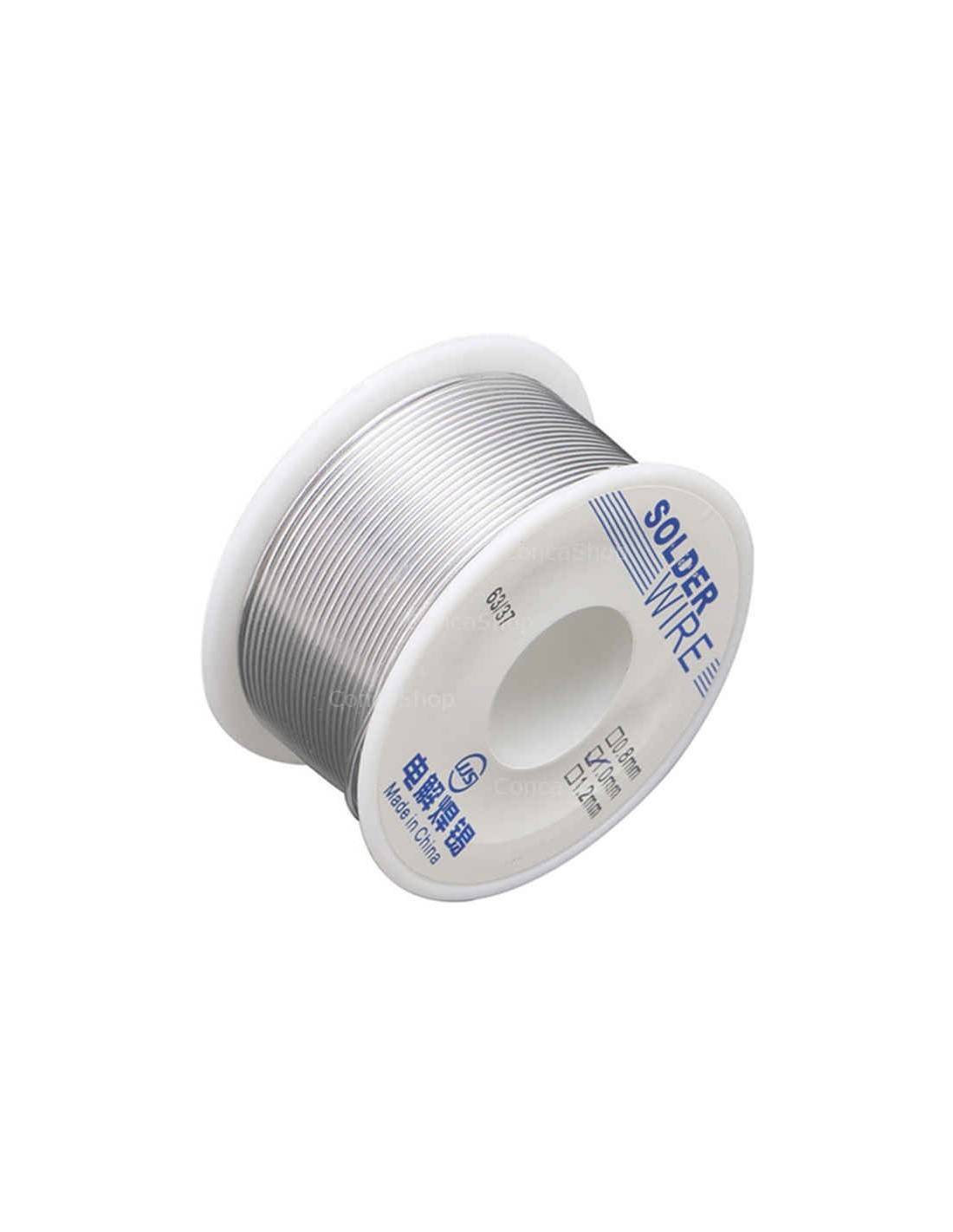 Rollo Estaño Nucleo Flux 2.2% 63/37 100grs - conexion digital