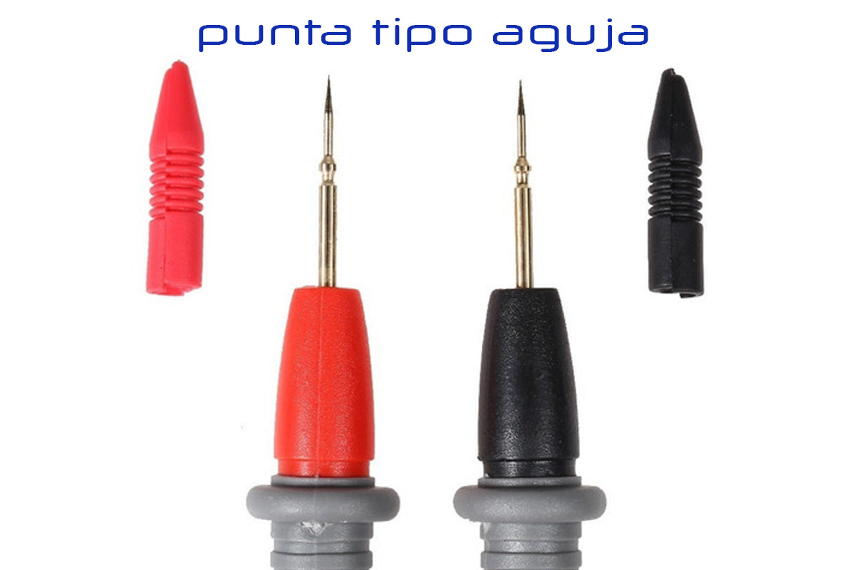 Punta Para Tester Multimetro 1000v 10amp - conexion digital
